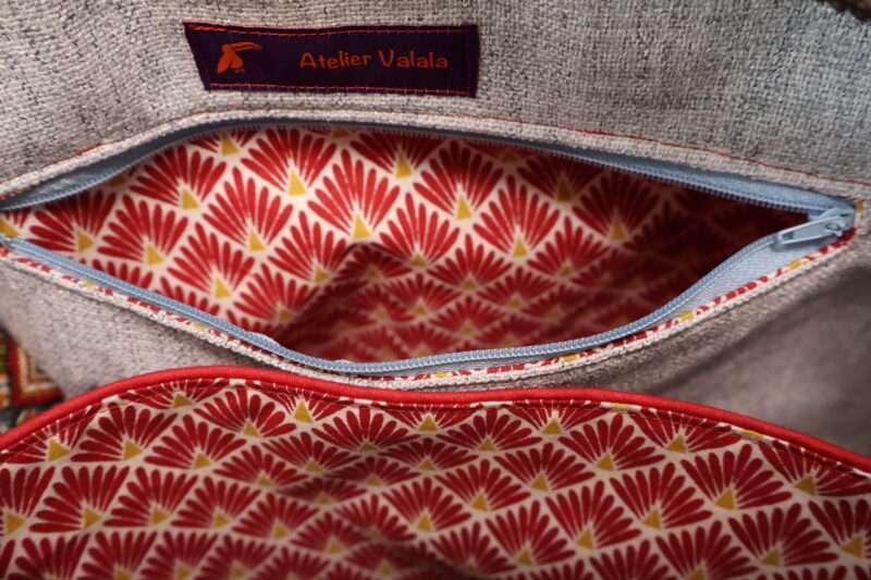 Sac Hoplala - Mosaïque Rouge – Image 10