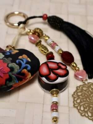 Bijou de Sac, Porte-clés - Fleurs de l'Est