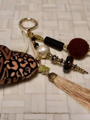Bijou de Sac, Porte-clés - Savane