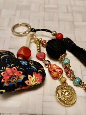 Bijou de Sac, Porte-clés - Bouquet Orange