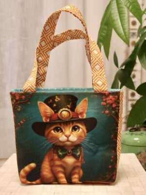 Sac Cabalala Petit - Chat Chapeauté