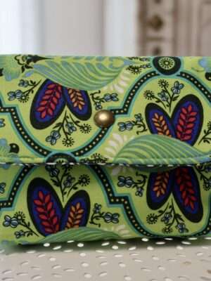 Trousse Chouette - Mandala Vert