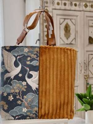 Sac HopLala - Grues Blanches